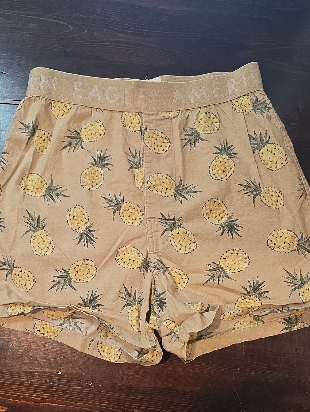 American Eagle Pineapple Print Boxers - Men's Size XS (26-28)
